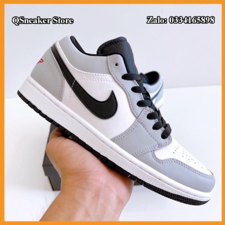 (surucara)[FREE SHIP] Giày Sneaker Cổ Thấp - Jordan 1 Low Smoke Grey Xám Thấp Cổ Fullbox