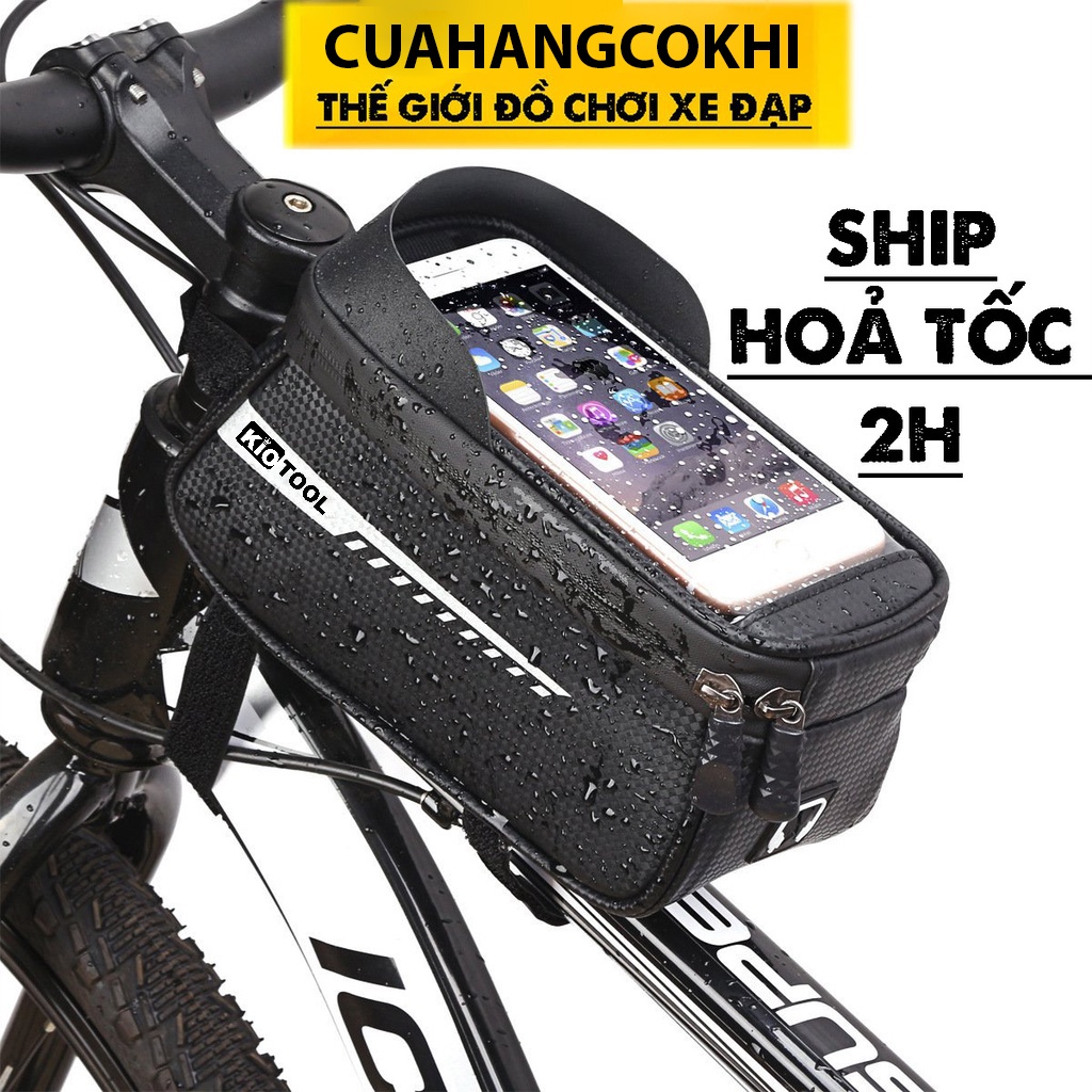 Túi xe đạp thể thao treo gắn sườn CHỐNG NƯỚC