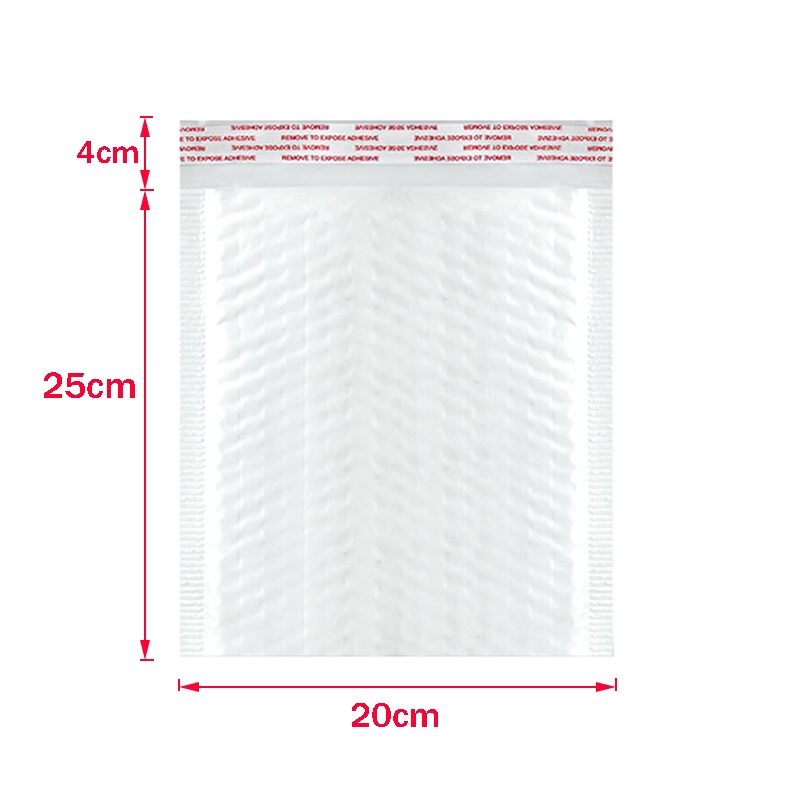 Bộ 10 Túi Bong Bóng Kích Thước 20x25cm + 3cm