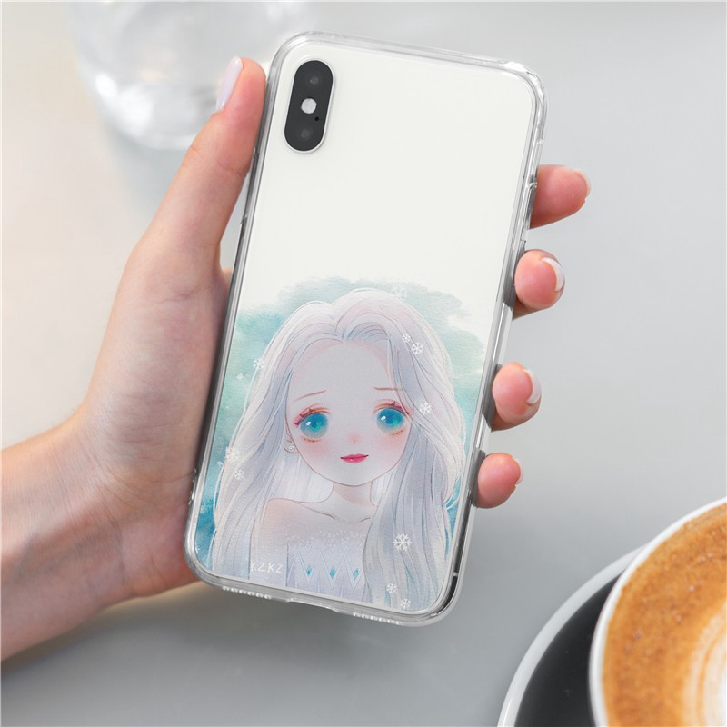 Ốp Điện Thoại Mềm Hình Công Chúa Disney As01 Cho Samsung Galaxy S20 S10 Plus S9 Plus S8 Plus S20 Ultra S10 E