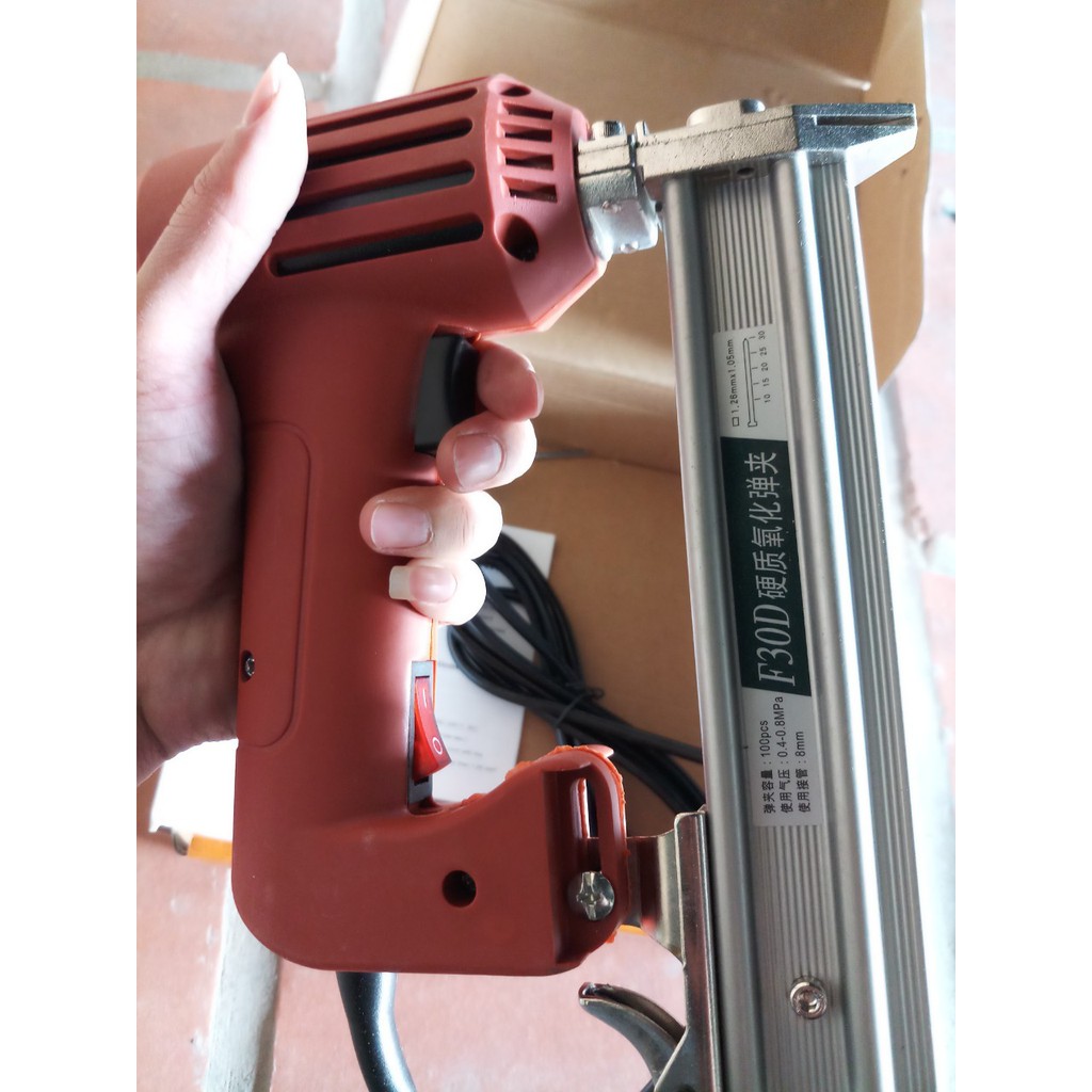 SÚNG BẮN ĐINH DÙNG ĐIỆN F30