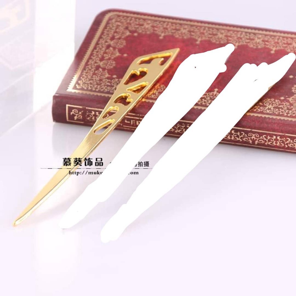 (1 cái) Trâm cài tóc cổ trang 127mm, Nguyên liệu làm trang sức cổ trang, Nguyên liệu DIY