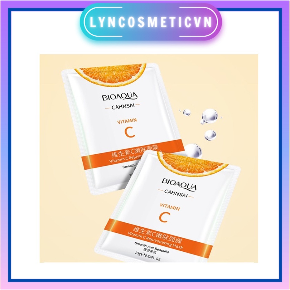 Mặt nạ giấy Bioaqua Vitamin C