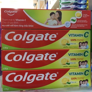 Kem đánh răng Colgate Vitamin C 170g