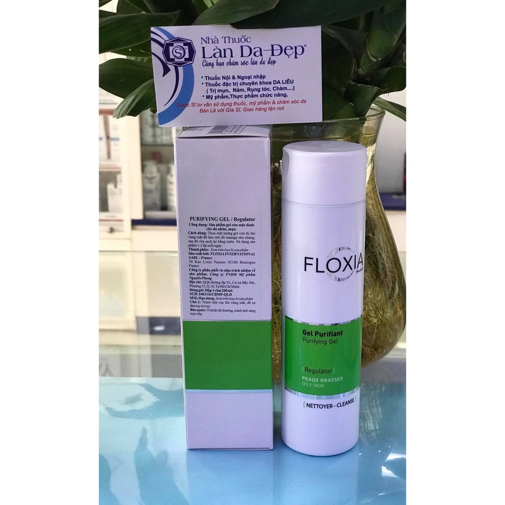 FLOXIA PURIFYING GEL - Gel rửa mặt dành cho da nhờn mụn (CHÍNH HÃNG Làn Da Đẹp) | BigBuy360 - bigbuy360.vn
