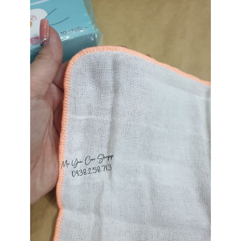 KHĂN GẠC SỮA NHẬT 4 LỚP -  AIKO ( 25X27cm) và (28x35cm)