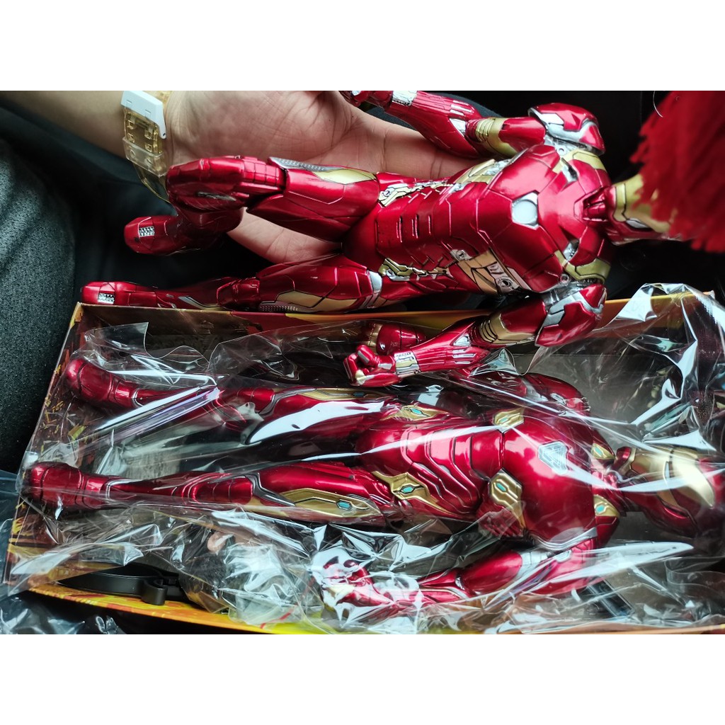 Mô hình Iron man Mk 46 mark 46 bay bay chính hãng Crazy toys - Avengers