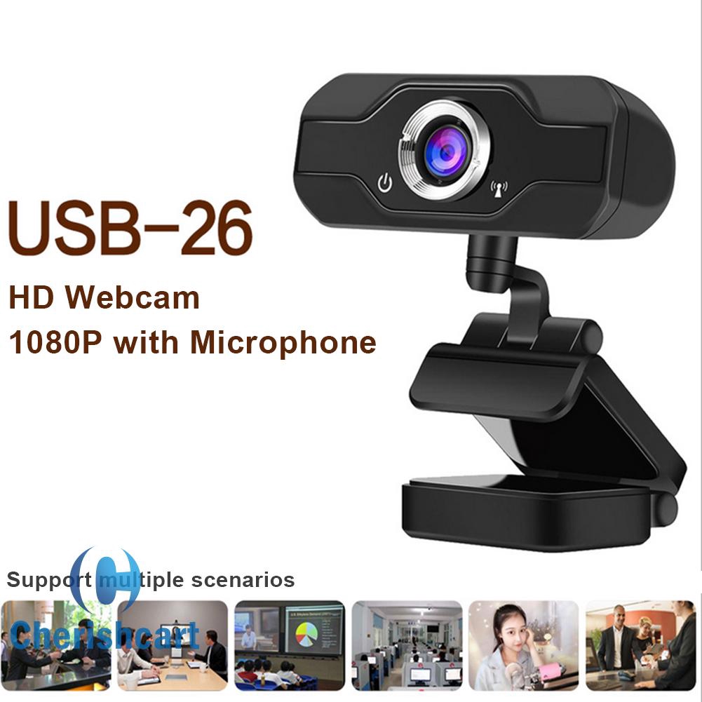 Webcam 2mp Full Hd 1080p Usb Kèm Micro Cho Pc Tv Và Phụ Kiện | BigBuy360 - bigbuy360.vn