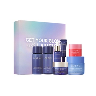Bộ chống lão hóa & làm đẹp cho da từ trong giấc ngủ LANEIGE Sleeping Mask & Perfect Renew Youth