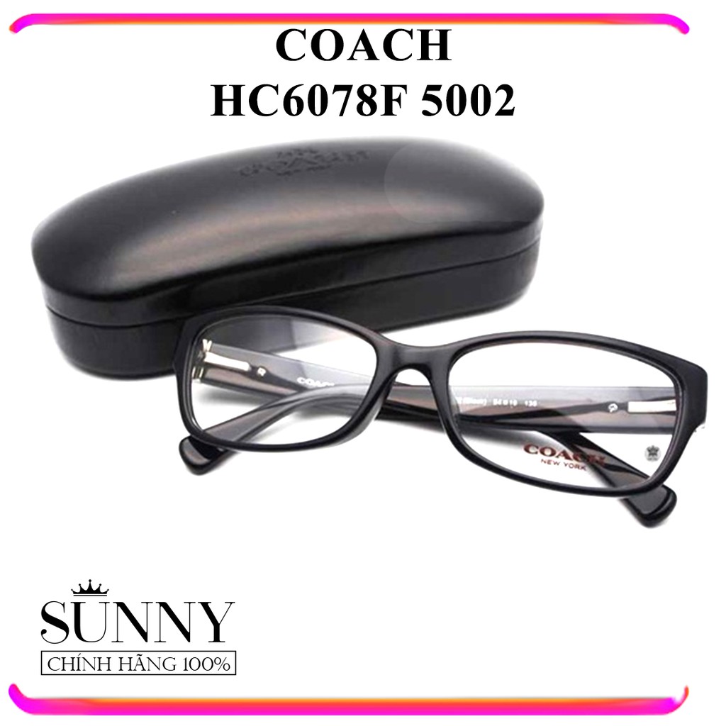 HC6078F 5002 - mắt kính C0ACH chính hãng ITALIA, bảo hành toàn quốc
