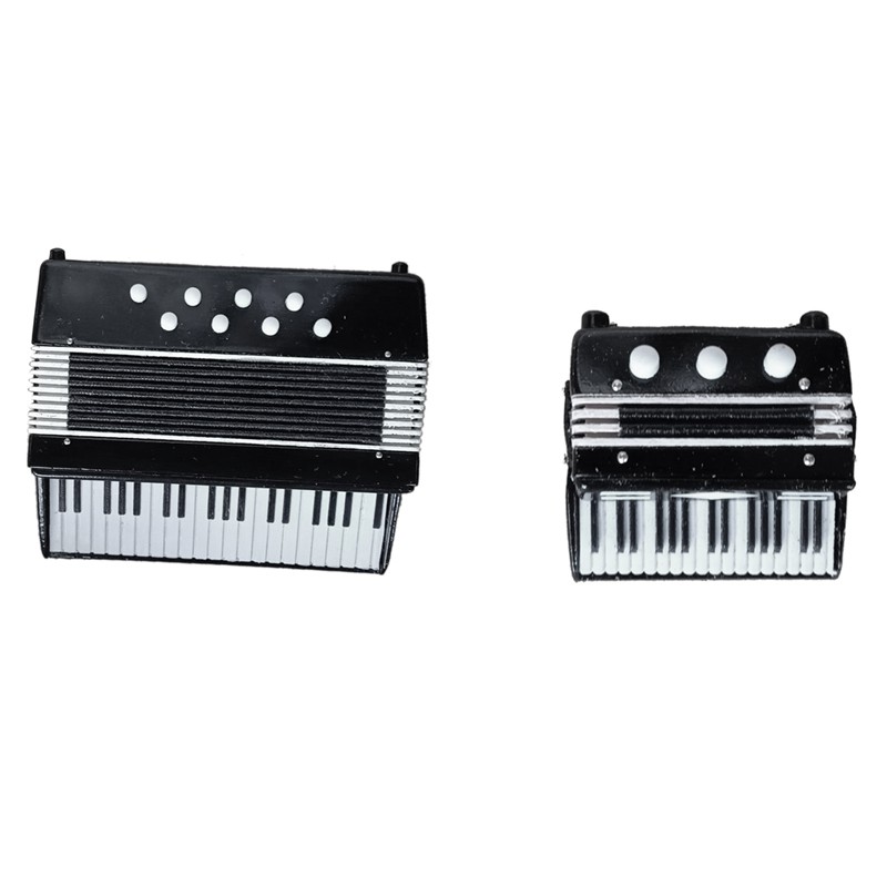 Nhạc Cụ Accordion Mini Kích Thước 9x10cm