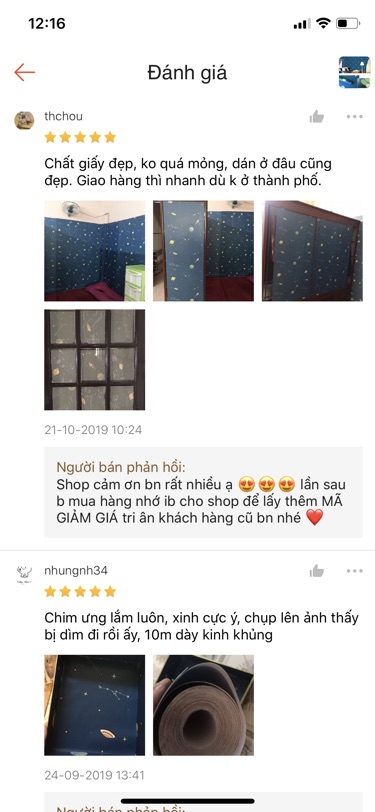 10m Giấy dán tường vũ trụ (decal cuộn) Hành tinh xanh