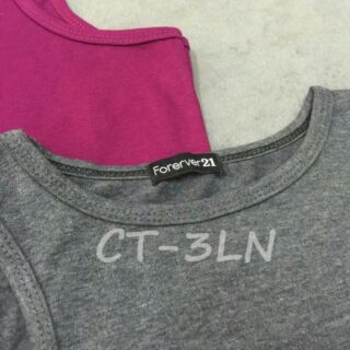 Áo croptop 3 lỗ ngược cotton 4 chiều