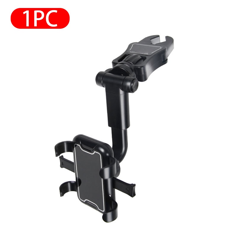Kẹp điện thoại SEAMETAL gắn trên ô tô/ gương chiếu hậu xoay 900 ° chất lượng cao