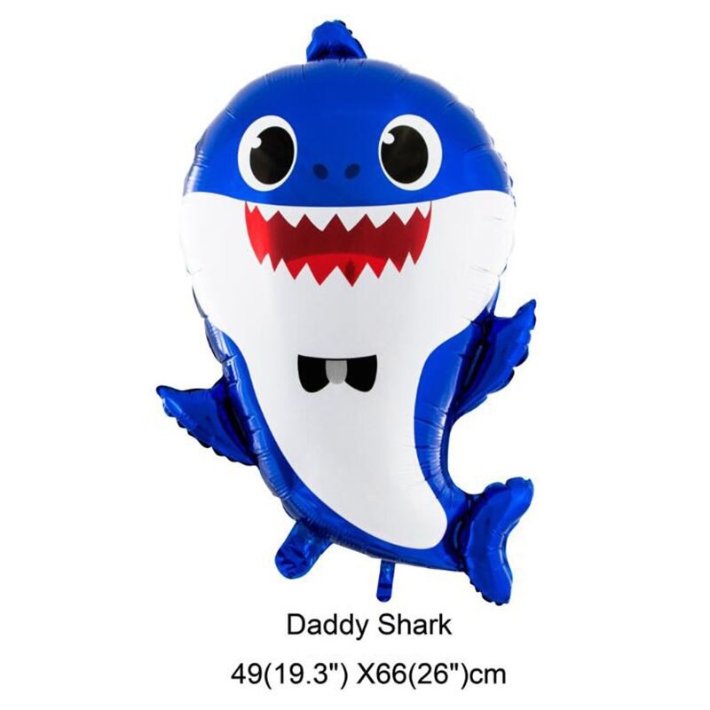 Bóng tráng nhôm hình Baby Shark size lớn