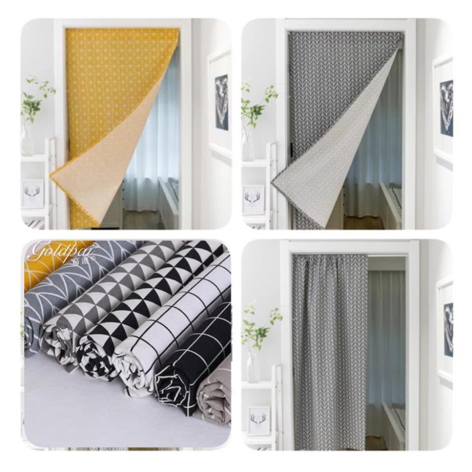 Rèm cửa, rèm kiểu nhật đa năng loại 1 mảnh ( full phụ kiện đã bao gồm thanh treo rèm)