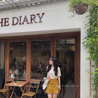 Chân váy đuôi cá vàng