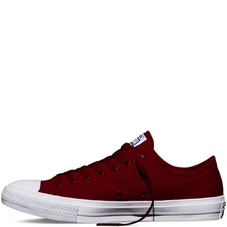 Giày Chuck 2 AllStar Classic Cổ Thấp Nam Đỏ Đậm