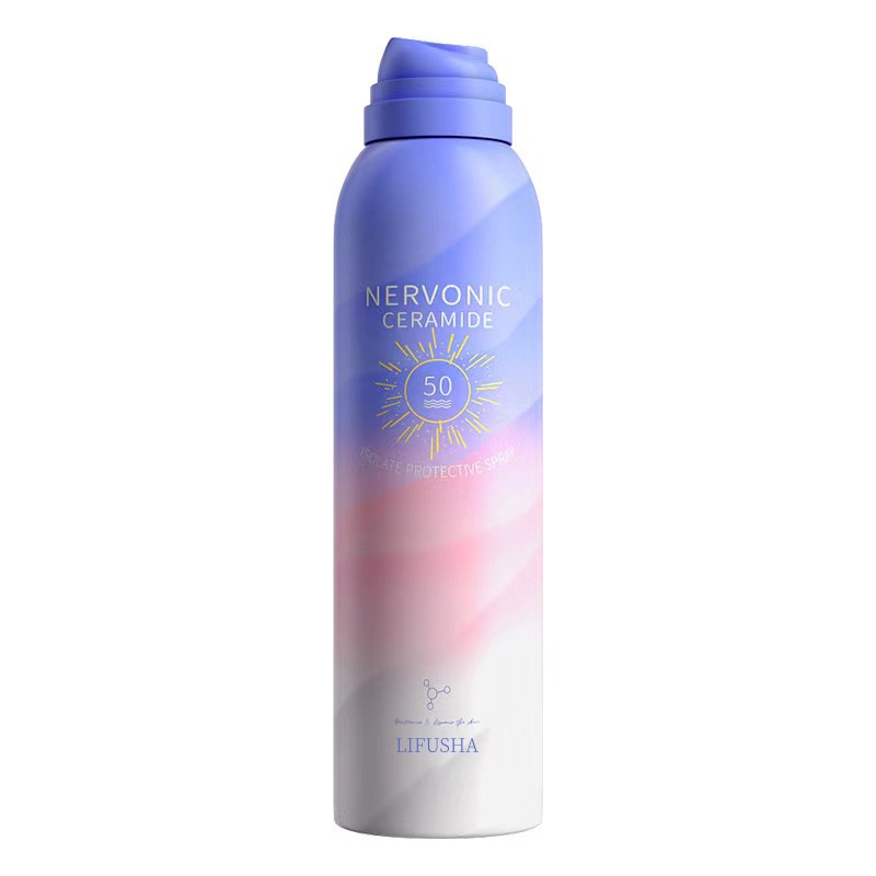 Xịt Trang Điểm Kiêm Chống Nắng Làm Trắng Da Tức Thì Lifusha Mẫu Mới, Chống Nước 150ml