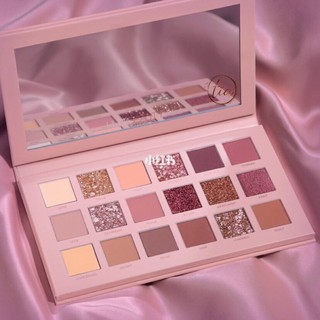 BẢNG PHẤN MẮT HUDA BEAUTY NUDE NEW EYESHADOW PALETTE gam màu nữ tính quyến rũ ngọt ngày- chất phấn mịn bám tốt
