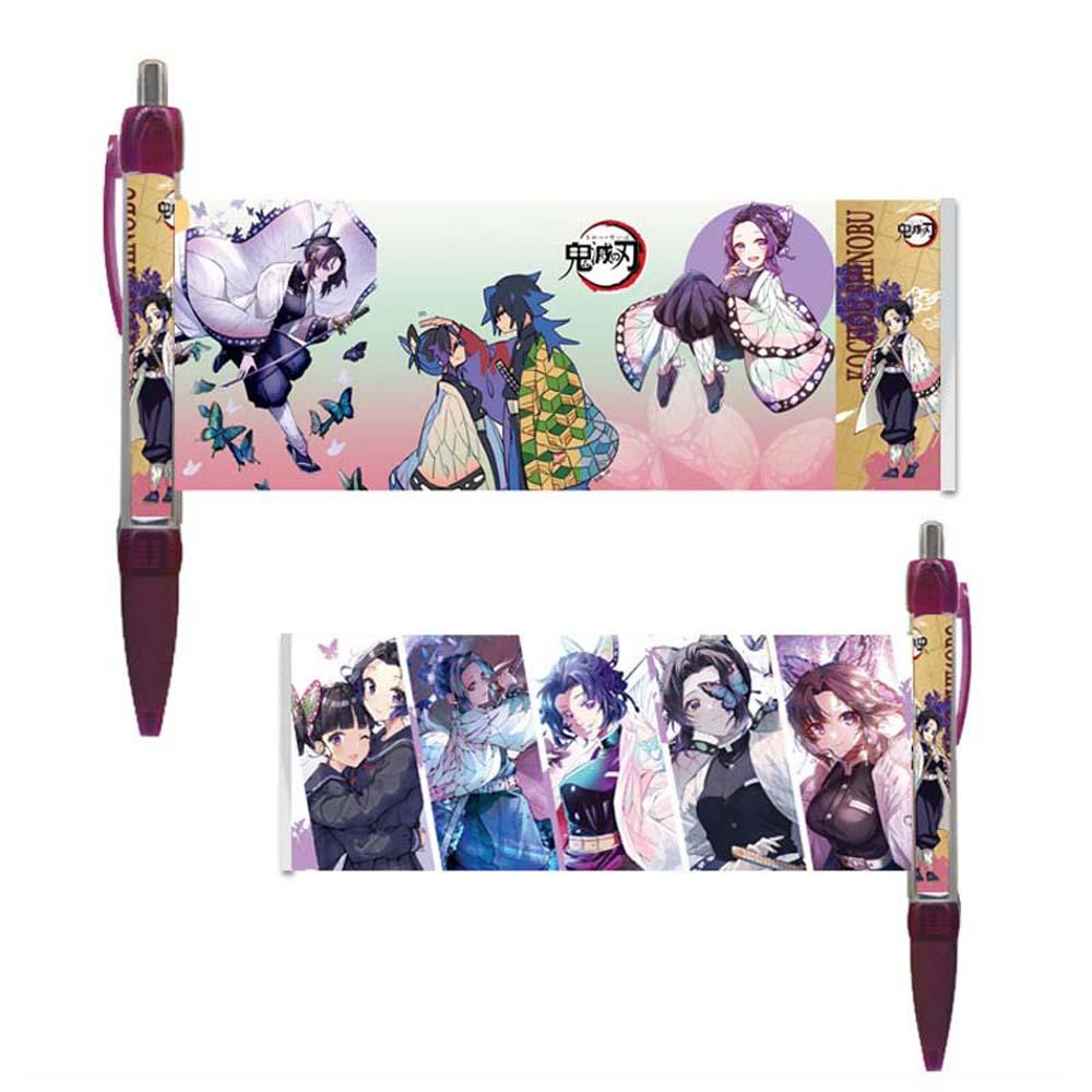 Bút Bi Họa Tiết Hoạt Hình Anime Agatsuma Tanjirou Kimetsu no Yaiba Kamado Nezuko Demon Slayer