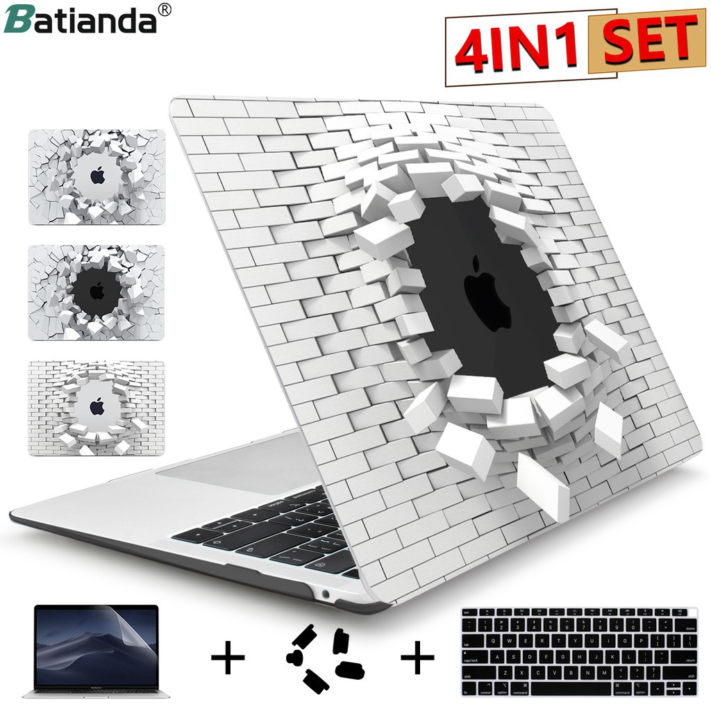 Ốp Máy Tính Xách Tay Batianda Cho Macbook Pro 13 15 16 inch A1706 Air 11 12 13 A1466 Sáng Tạo Thời Trang