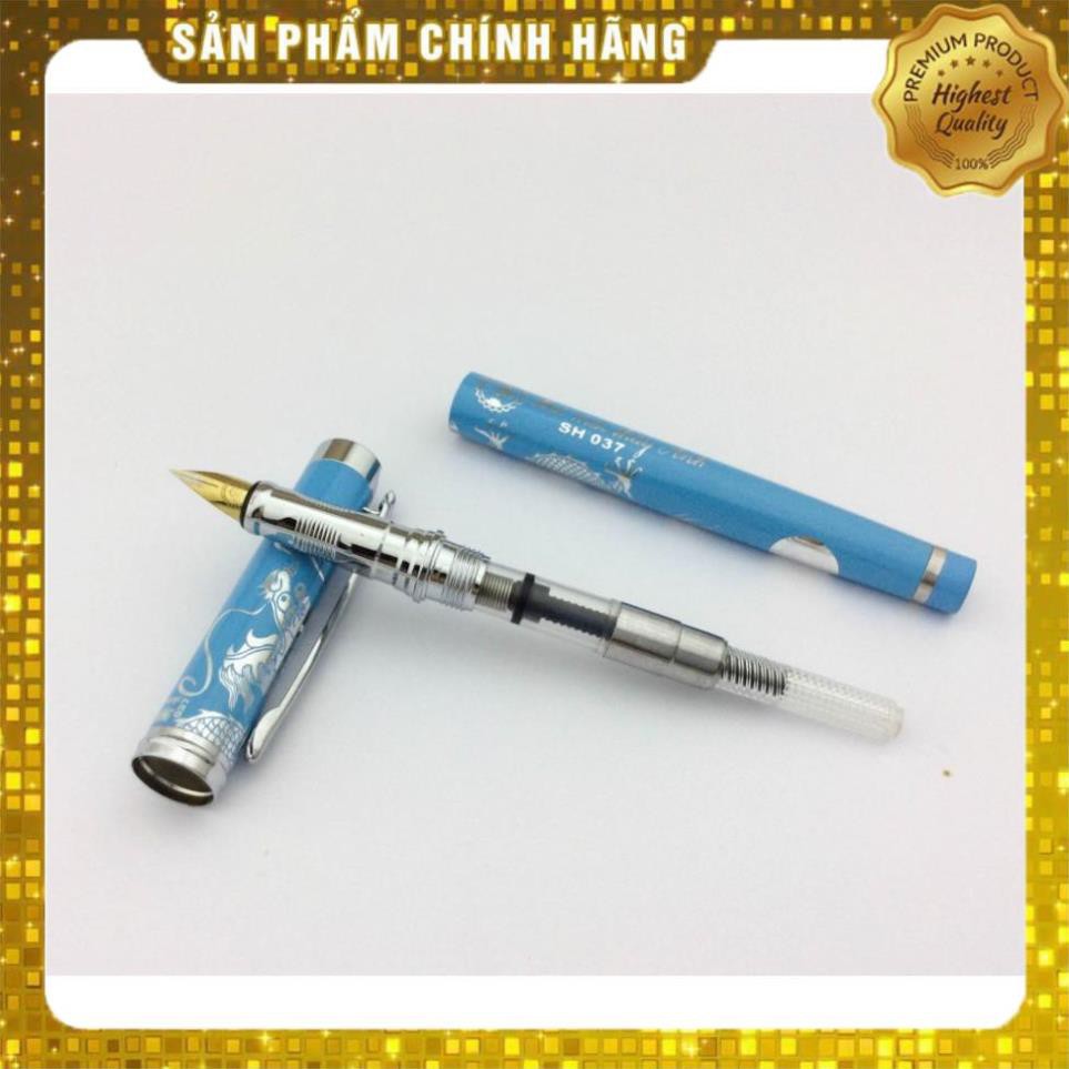 Bút Mài Thầy Ánh SH037, Đa Năng, Sử Dụng Được Cả Ngòi Calligraphy G Và Ngòi Mài, Thiết Kế Hoa Văn Sang Trọng