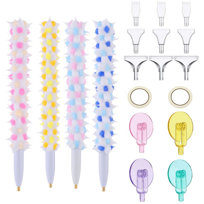 Bút làm tranh đính đá diy mềm mại tiện dụng/ Set dụng cụ có bán lẻ