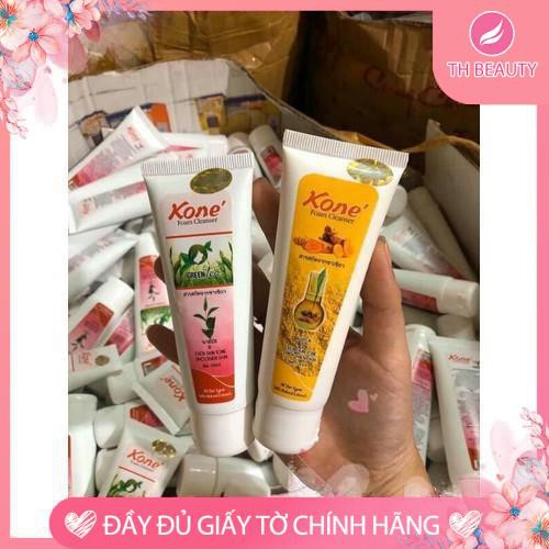 &lt;THẬT 100%&gt; Sữa rửa mặt KONE Thái Lan 6 mùi hương (Nghệ, trà xanh, lựu, rau má, sữa, ngoctrai)