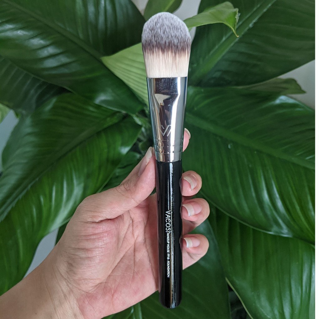 Cọ đánh nền Foundation Vacosi FP18‎ đầu dẹp bản﻿ to
