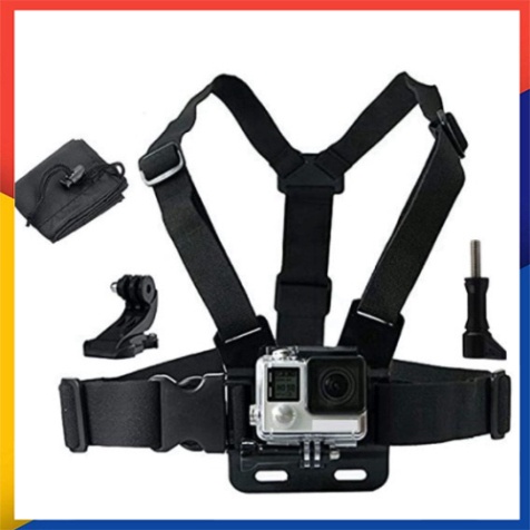 Dây đeo camera hành trình dùng cho sjcam GoPro điện thoại làm camera hành trình trước ngực