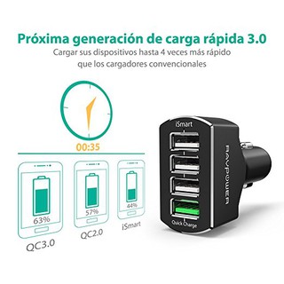 Tẩu sạc nhanh ravpower rp-vc003