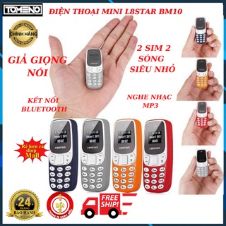 điện thoại mini , L8STAR BM10 , 2 sim 2 sóng siêu nhỏ , đổi giọng nói , kết nối bluetooth , Nghe Nhạc mp3