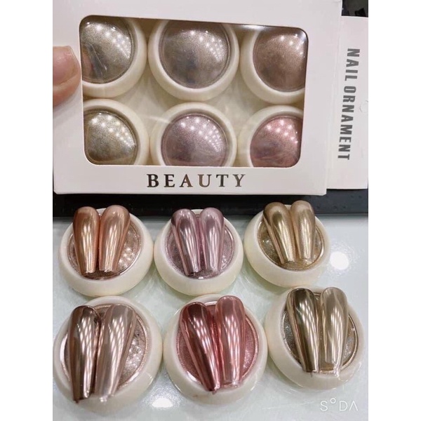 Set tráng gương 6 màu siêu đẹp