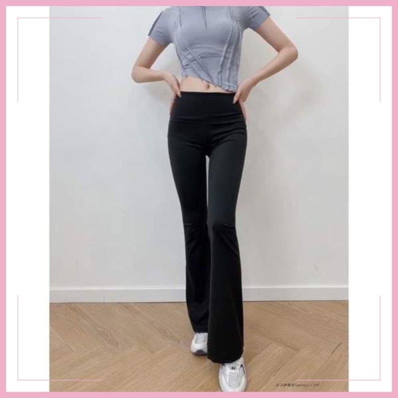 Quần legging ôm ống loe dáng dài