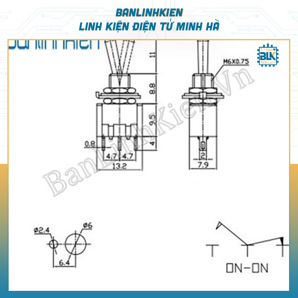 Công Tắc Gạt MTS-102