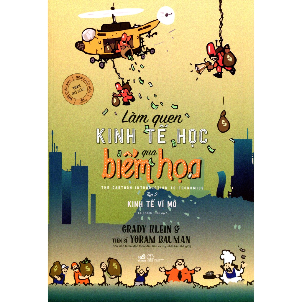 Sách - Làm Quen Kinh Tế Học Qua Biếm Họa (Tập 2) - Kinh Tế Vĩ Mô | BigBuy360 - bigbuy360.vn