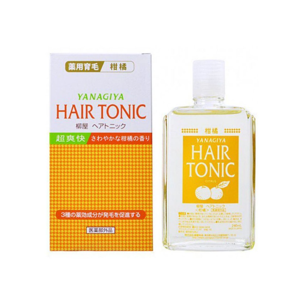 Tinh dầu bưởi giảm rụng tóc Yanagiya Hair Tonic Nhật Bản 240ml