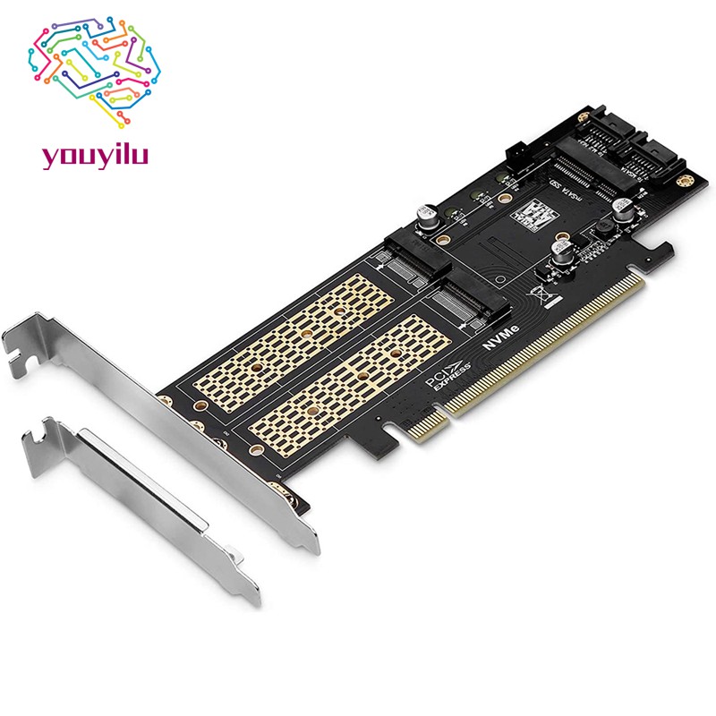 Card Chuyển Đổi 3 Trong 1 Ngff Và Msata Ssd M.2 Nvme Sang Pcie | BigBuy360 - bigbuy360.vn