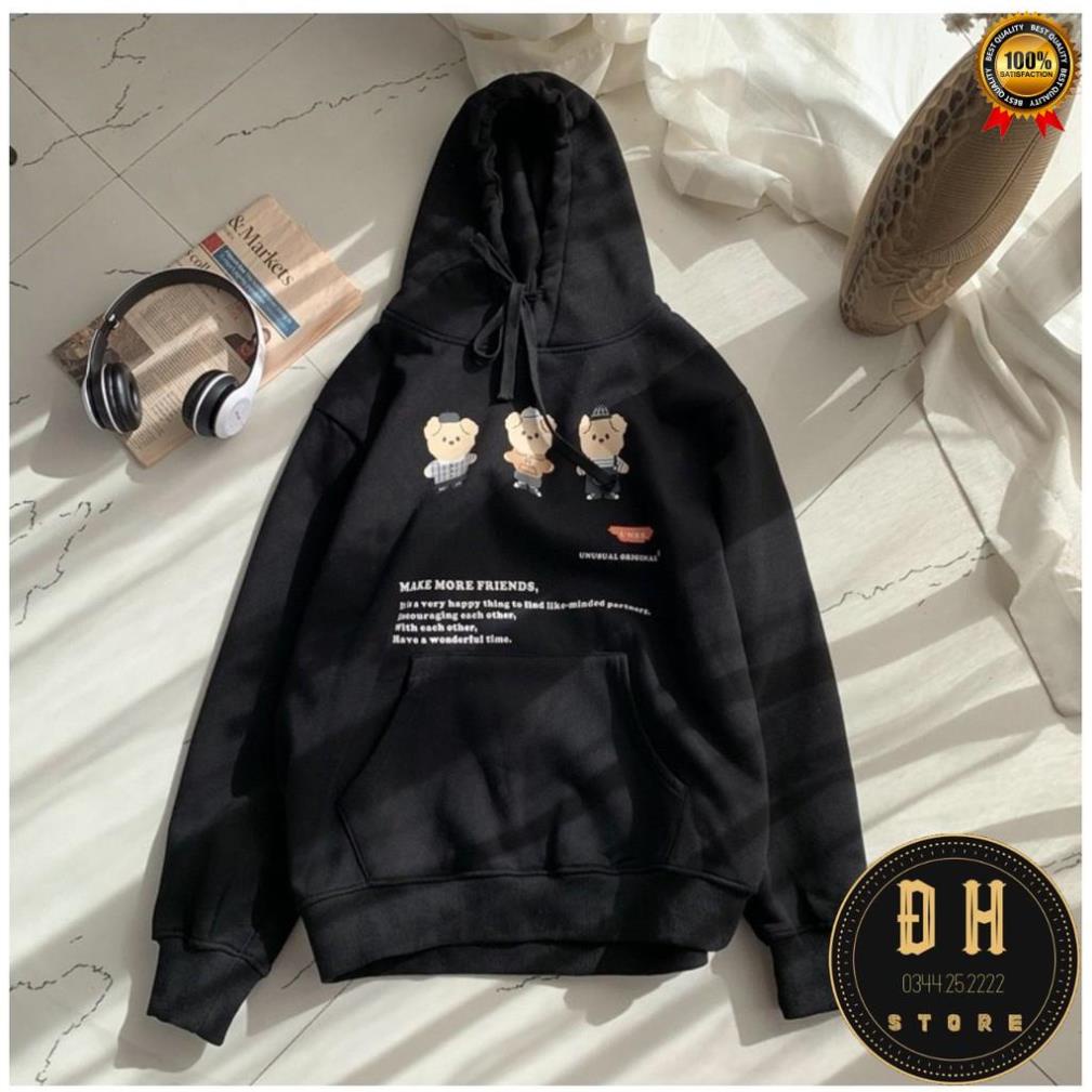 (Mẫu Mới 2021) Áo Hoodie 3 Chú Heo Có Mũ Nam Nữ Chất Nỉ Bông Dày Dặn Form Rộng Unisex- Áo Nỉ Nam Nữ Ulzzang Hoạ Tiết . | BigBuy360 - bigbuy360.vn