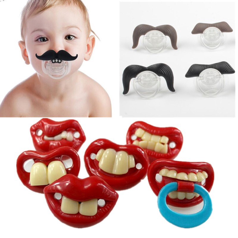 Cho bé bú núm vú giả Prank Núm vú giả mới lạ Trẻ em so sánh Núm vú giả Núm vú giả Núm vú giả