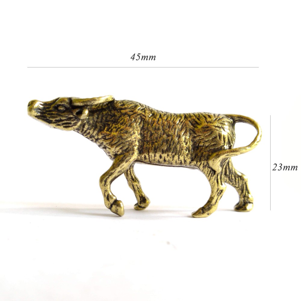 Tượng trâu bằng đồng làm phụ kiện tiểu cảnh, phụ kiện bàn trà, trang trí bonsai, trang trí bàn làm việc, làm quà tặng | BigBuy360 - bigbuy360.vn