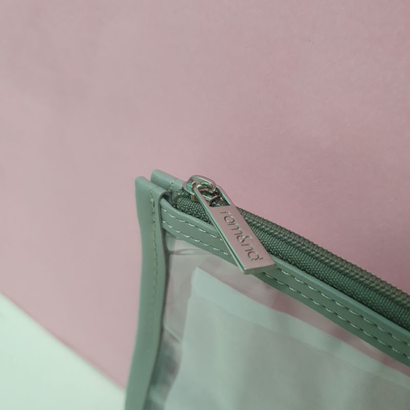 Túi Đựng Mỹ Phẩm Siêu Xinh Romand Clear Big Pouch PVC