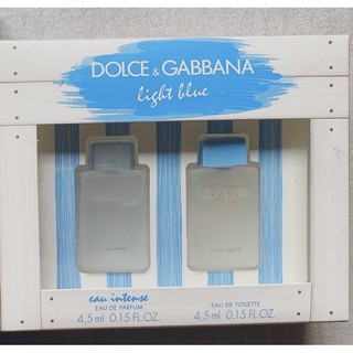 Set nước hoa mini Dolce& Gabbana light blue