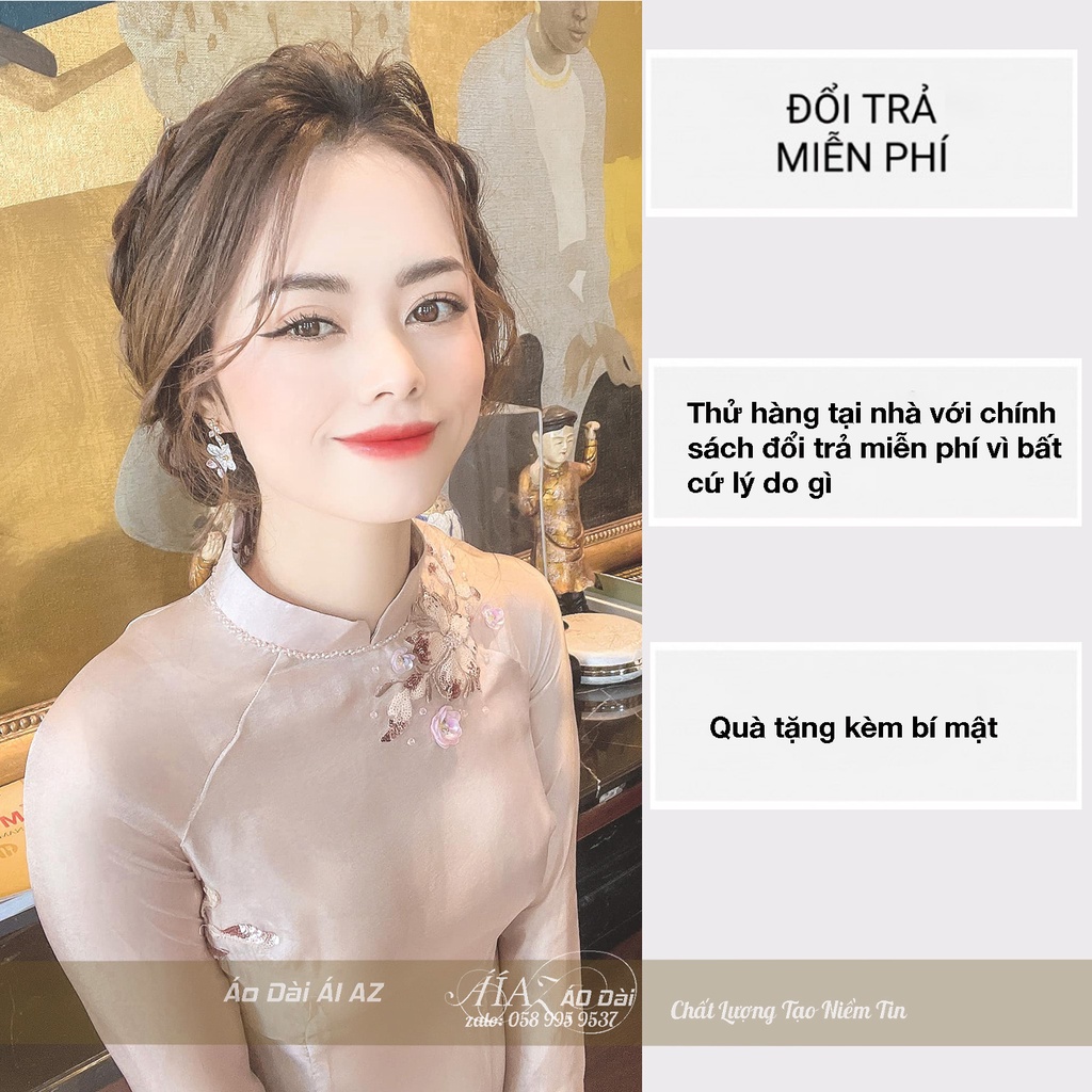 Áo Dài Cách Tân Nữ MT15