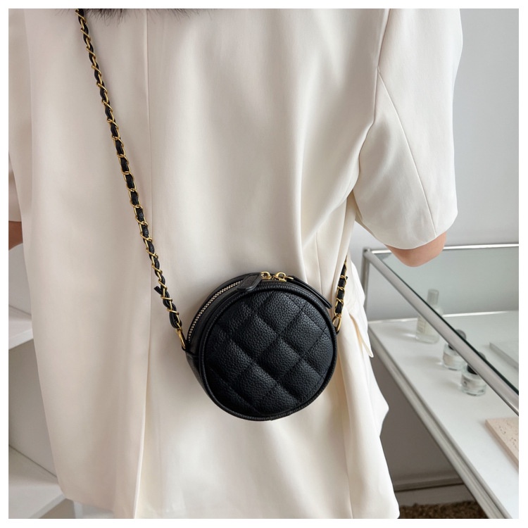 Túi Xách Mini Nữ Dáng Tròn Quả Trám Chất Da Mềm Đẹp Siêu Dễ Thương - ViVi