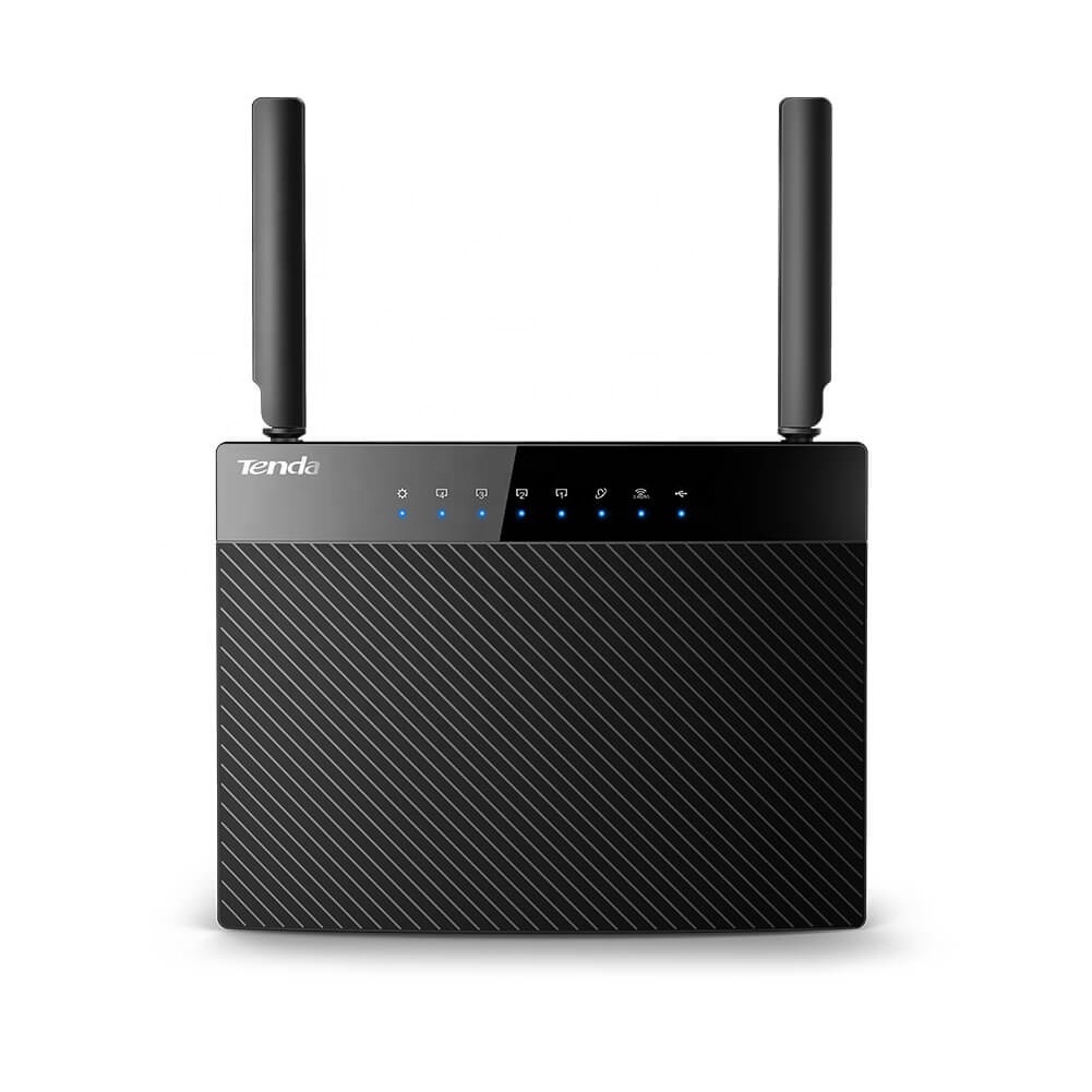 Bộ phát wifi, router wifi Tenda AC9 chuẩn AC1200 Lan Gigabit hỗ trợ IPTV chịu tải 30 máy
