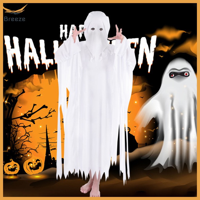 Trang Phục Hóa Trang Halloween Nhân Vật Ma Trắng Cho Nữ