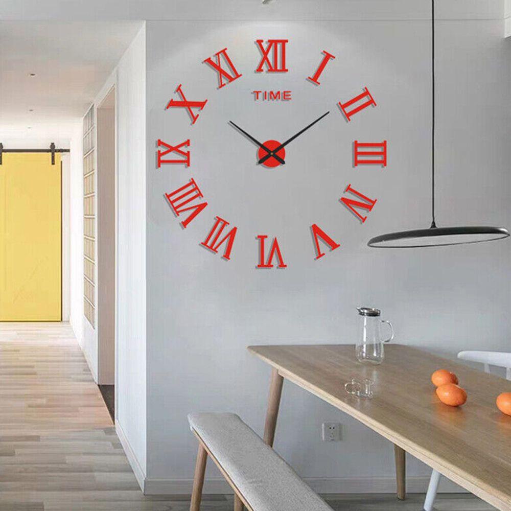 Đồng Hồ Treo Tường Mặt Gương Trang Trí Nhà Cửa / Văn Phòng DIY