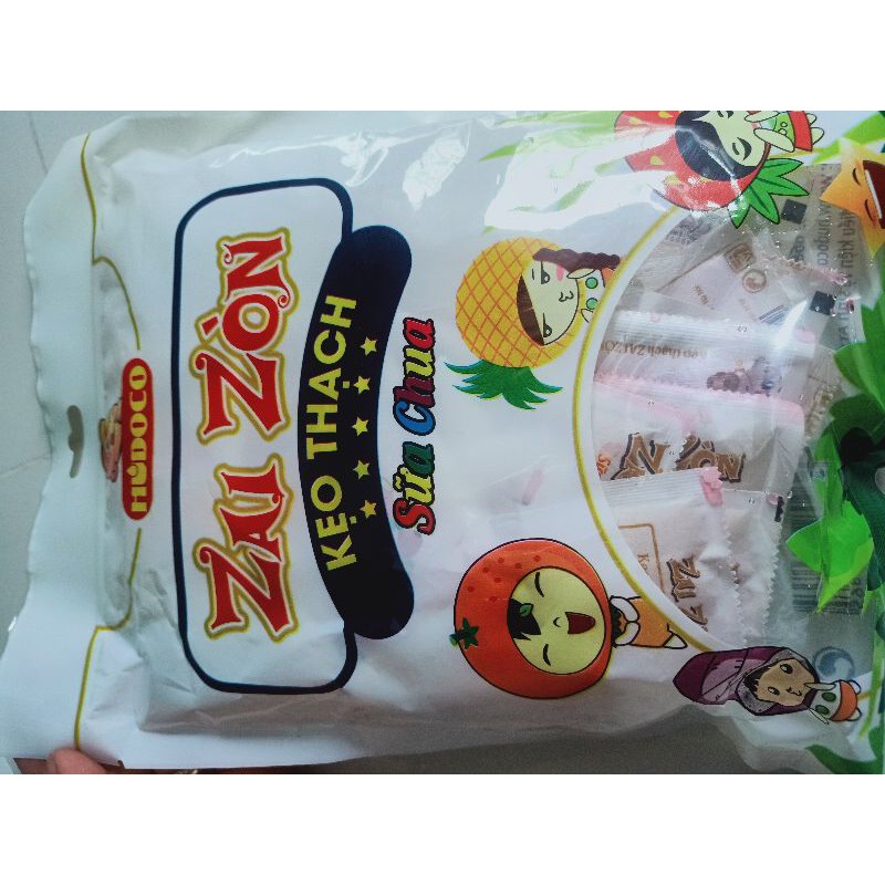 Kẹo thách Zòn Zai - Bịch 25 cái- 390gr